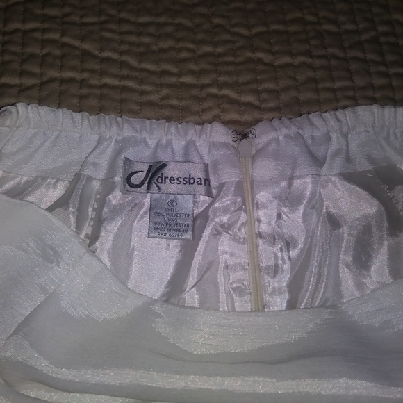 White Skirt with Accent Beading by Dress Barn - Picture 7 of 7